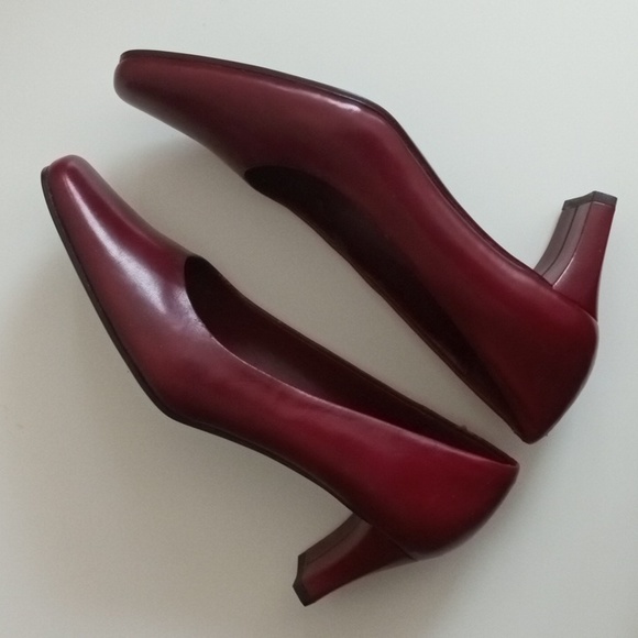 👠Liz Claiborne | Burgundy Heels, Pumps | Size 8M - Picture 11 of 13